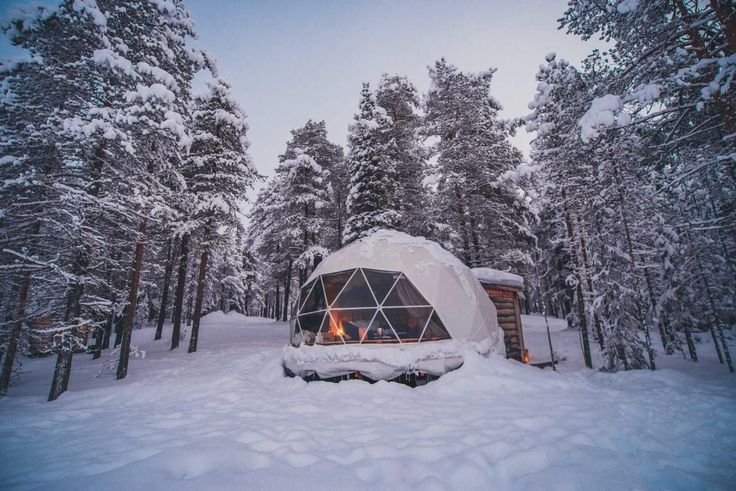 dome home in Alaska