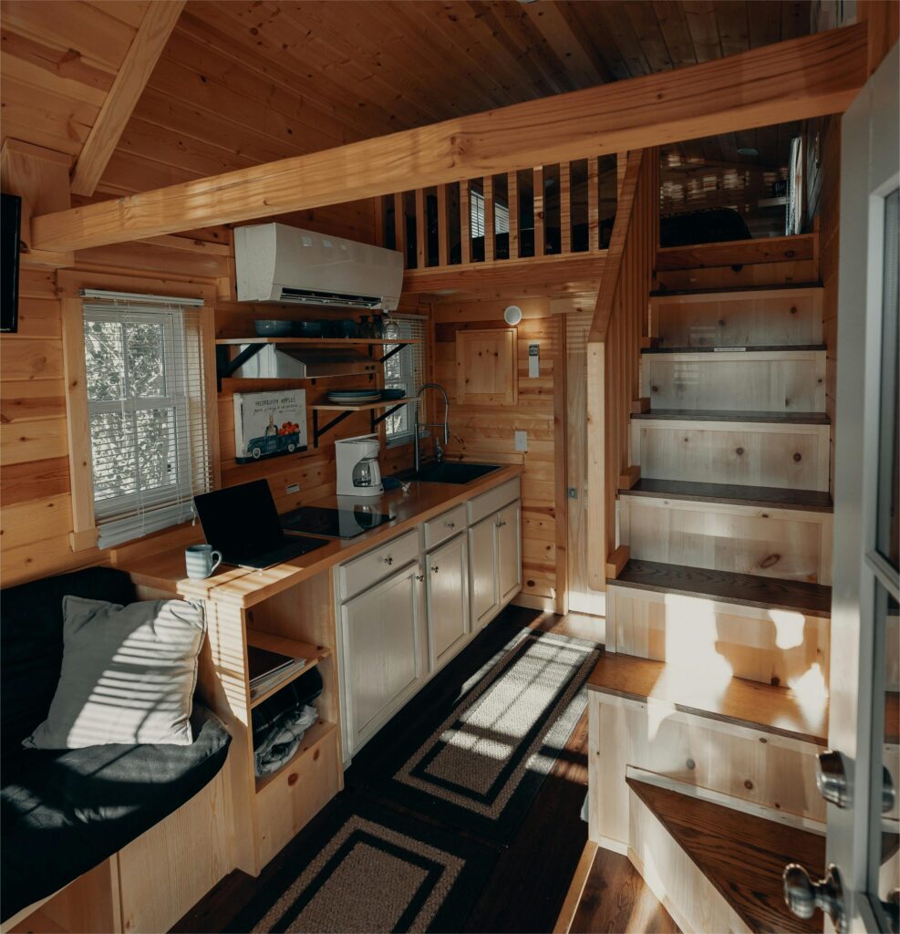 how to furnish a tiny house