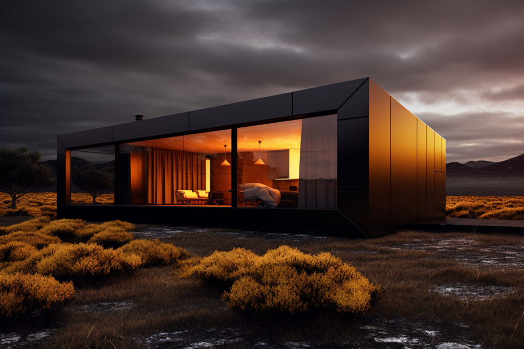 a container house for minimalist house ideas