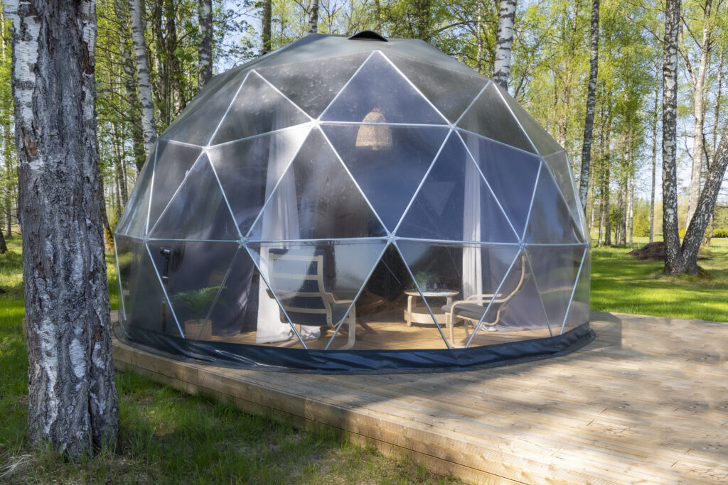 dome house camping